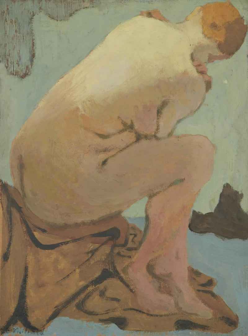 Nu sittande - Édouard Vuillard