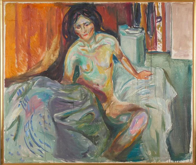 Nu sitter: morgon - Edvard Munch