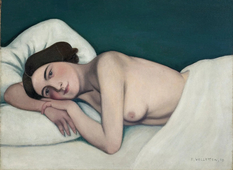 Nu i sängen - Félix Vallotton