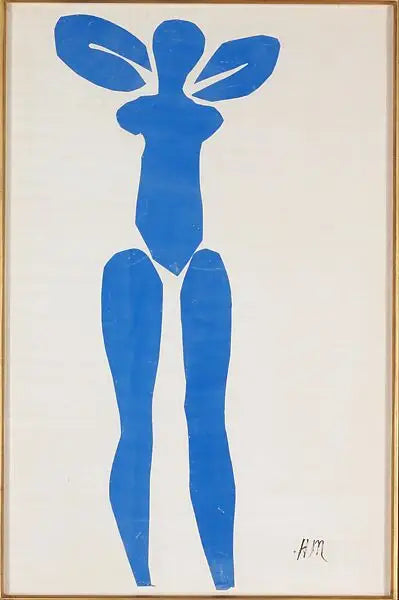 Blå stående nu - Henri Matisse