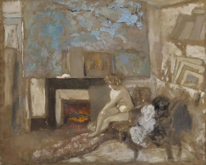 Nu i lägenheten på Truffautgatan - Édouard Vuillard