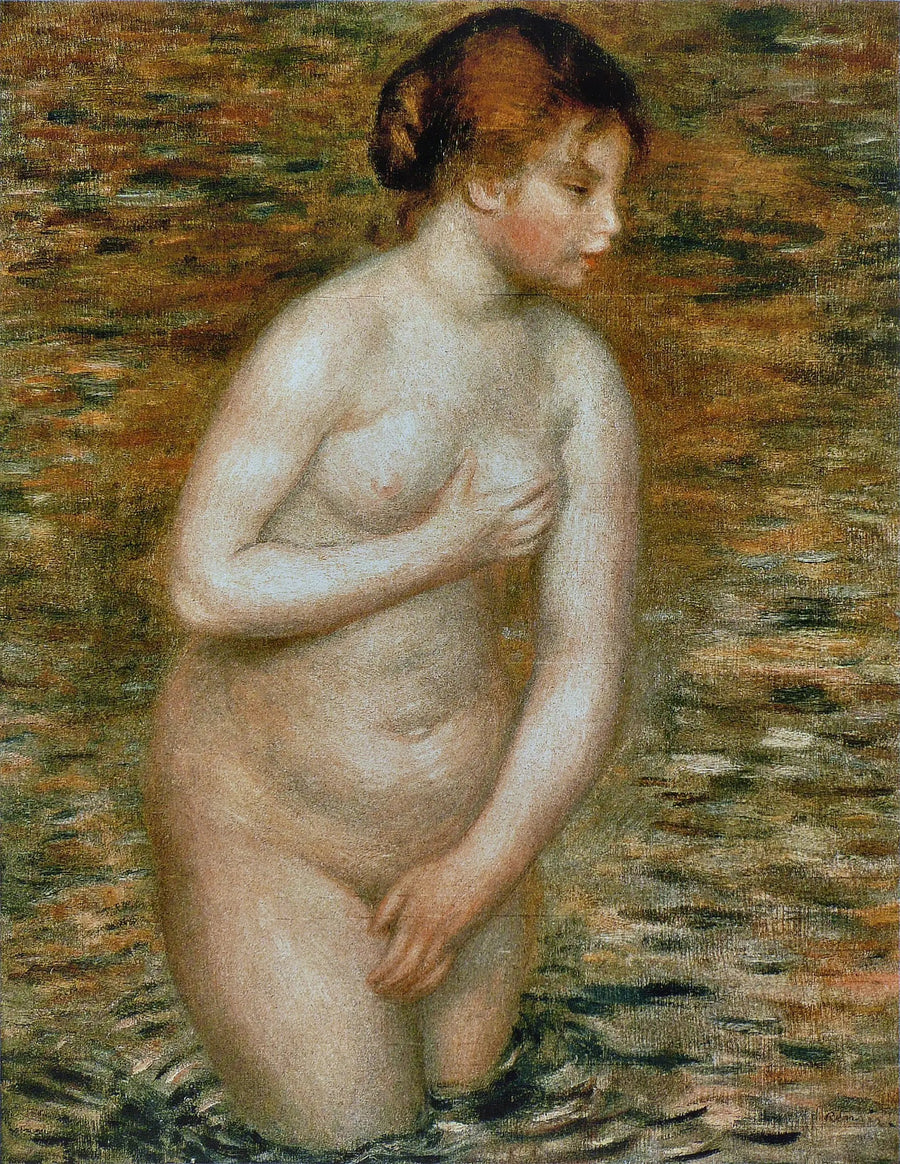 Nu i vattnet - Pierre-Auguste Renoir