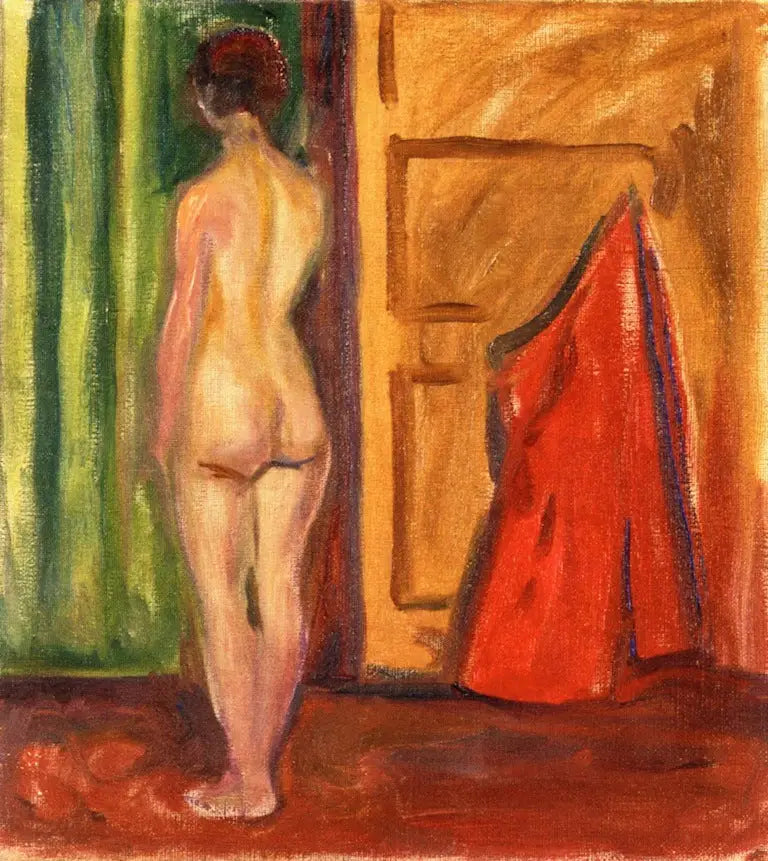 Nu bakifrån - Edvard Munch