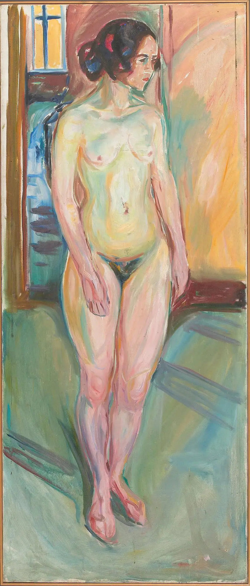 Nu står jag: middag - Edvard Munch
