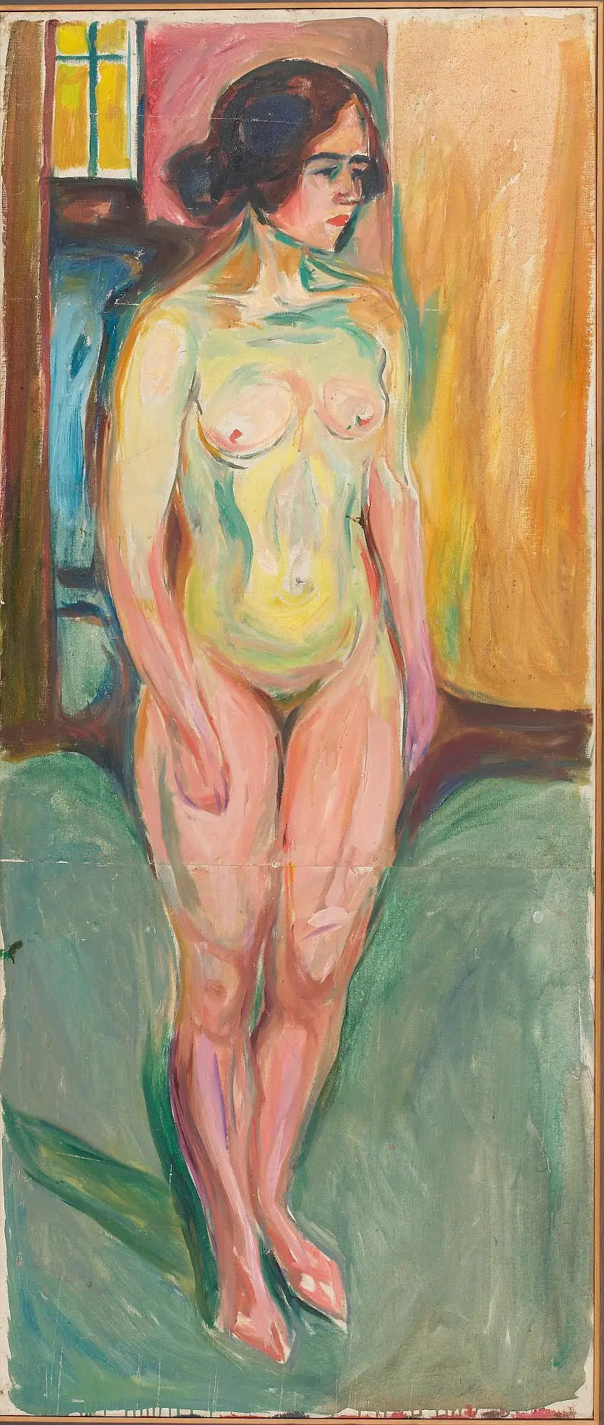 Nu står jag: middag - Edvard Munch