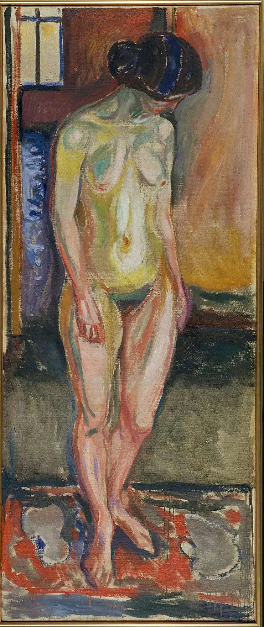 Nu står: kväll - Edvard Munch