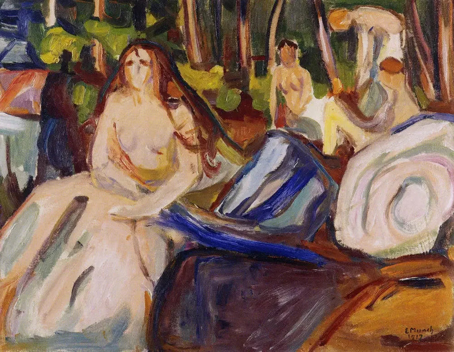 Nu i skogen - Edvard Munch