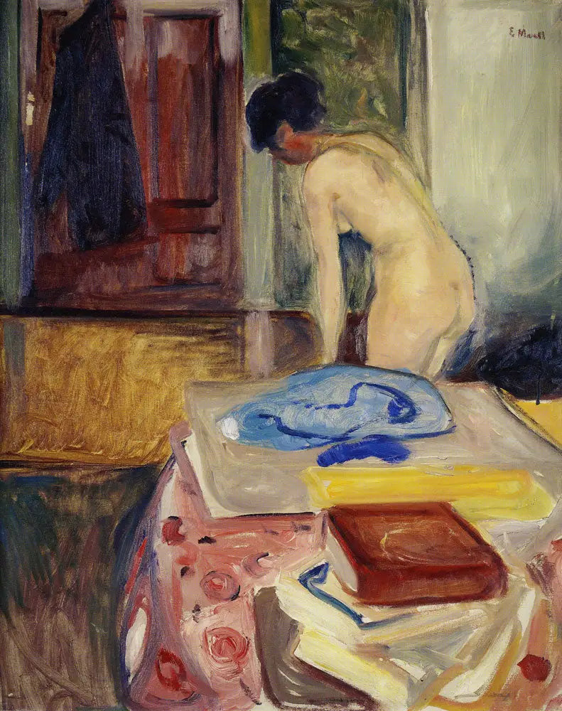 Nu en inomhus - Edvard Munch