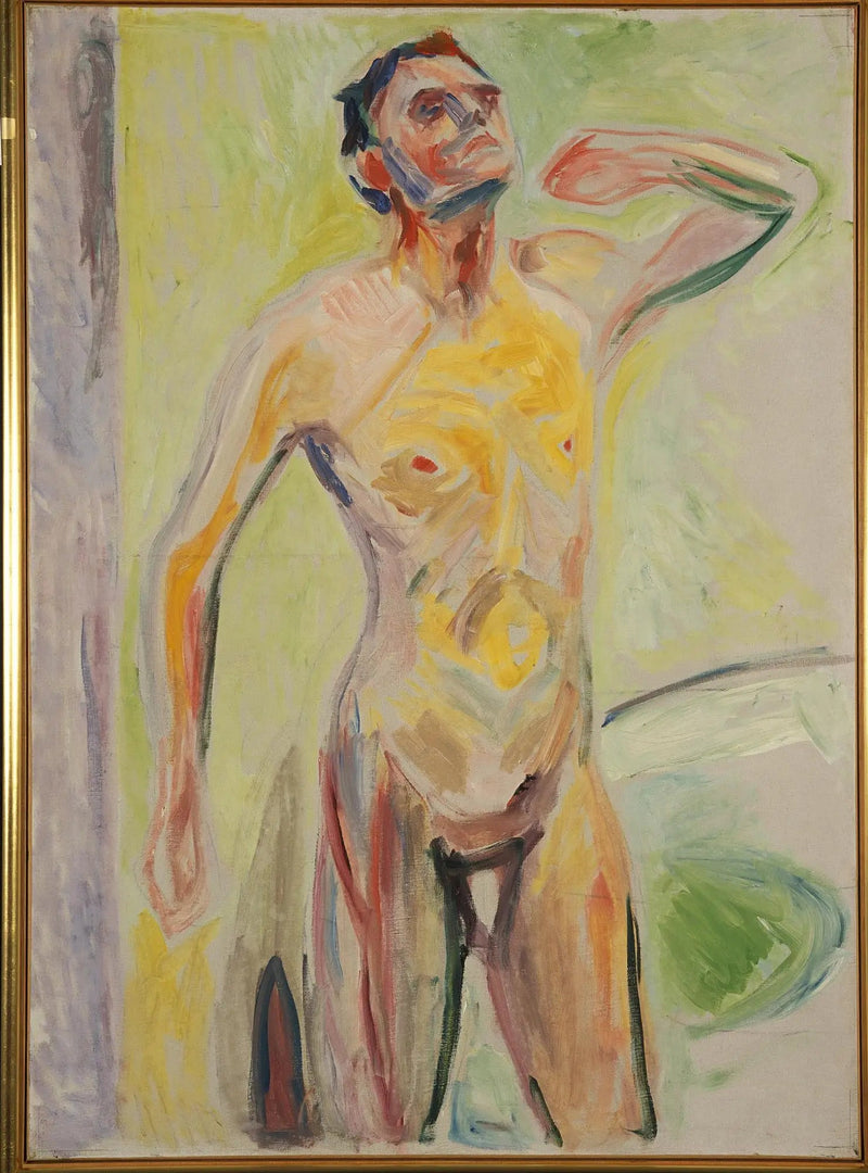 Nu manlig - Edvard Munch