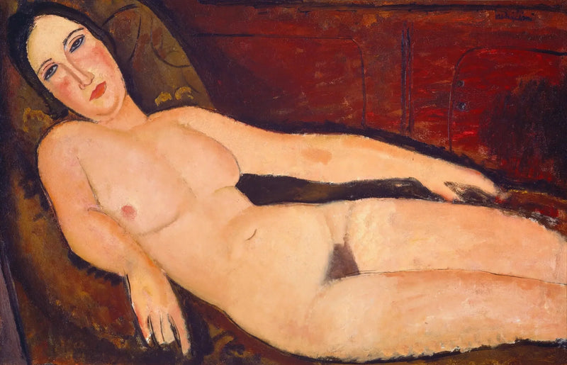 Nu på en divan - Amedeo Modigliani