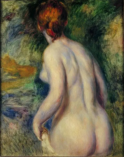 Nu sett bakifrån - Pierre-Auguste Renoir