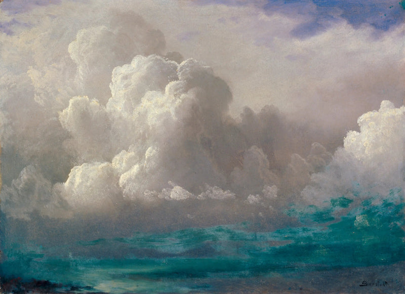 Stormmoln - Albert Bierstadt