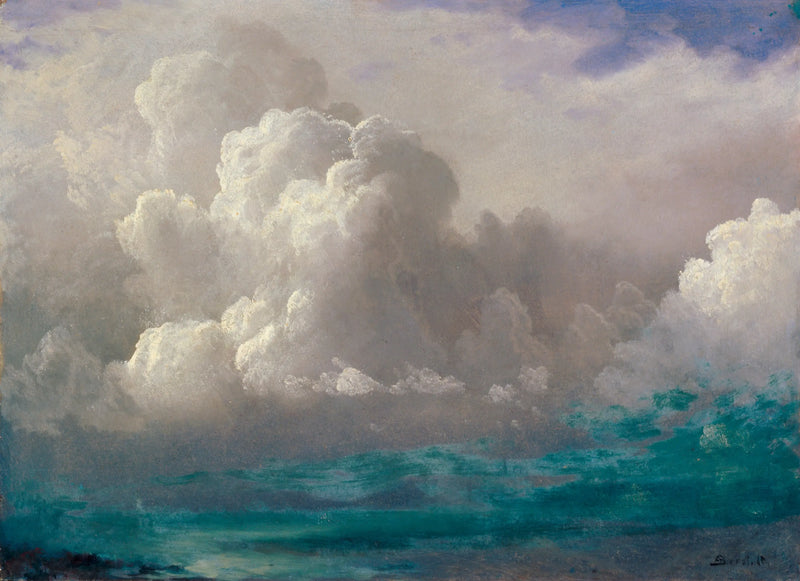 Stormmoln - Albert Bierstadt