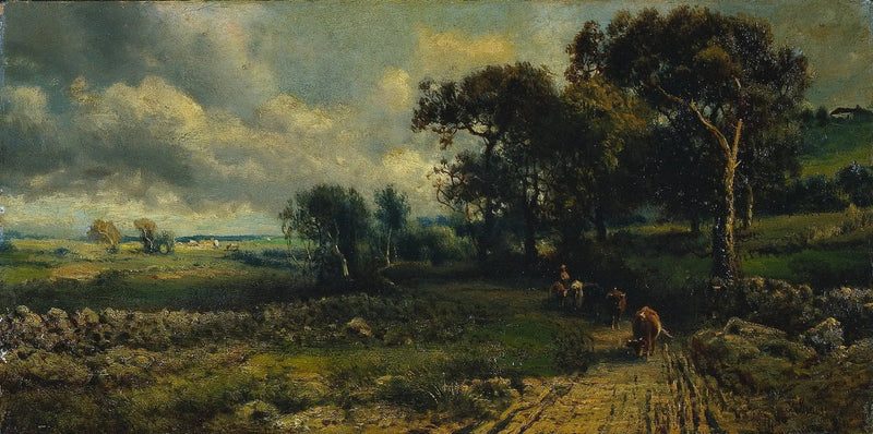 Moln av ull - George Inness