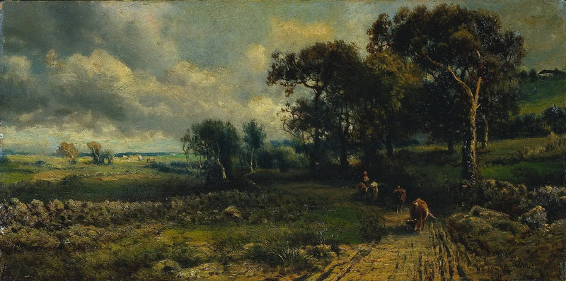 Moln av ull - George Inness