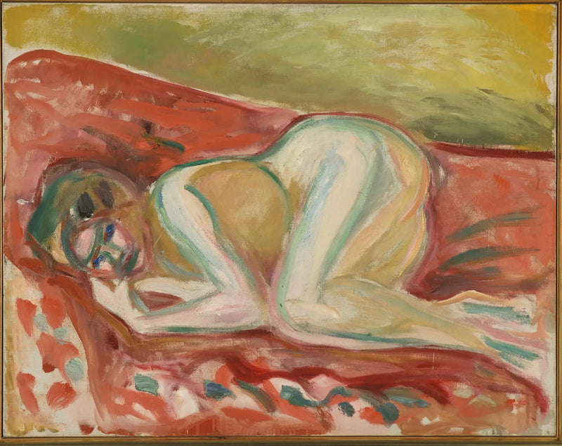 Knyten naken - Edvard Munch