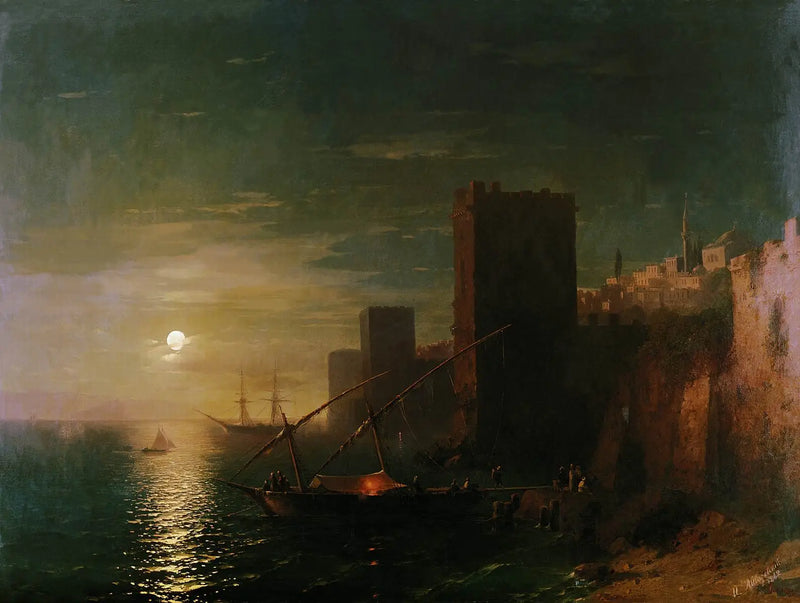 Natt i Konstantinopel - Ivan Aïvazovski