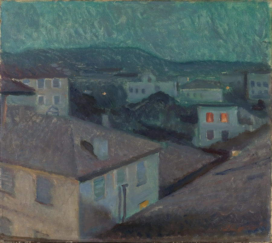 Natt i Nice - Edvard Munch