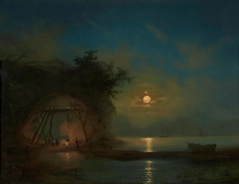 Natt under månsken - Ivan Aïvazovski