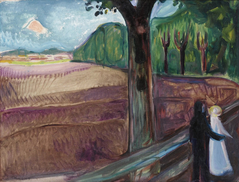 Sommar natt - Edvard Munch