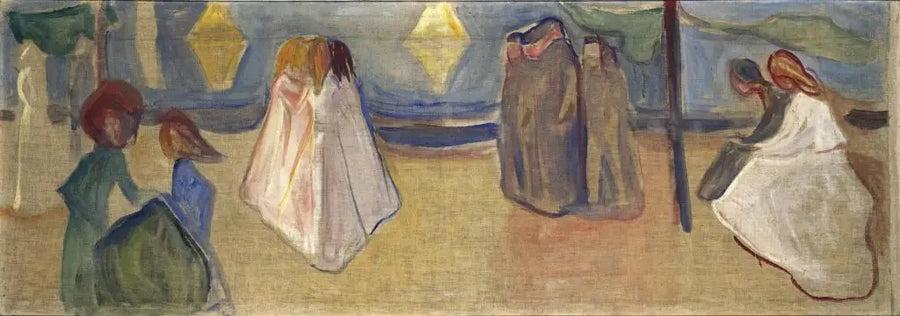 Sommar natt (Reinhardt frisen) - Edvard Munch