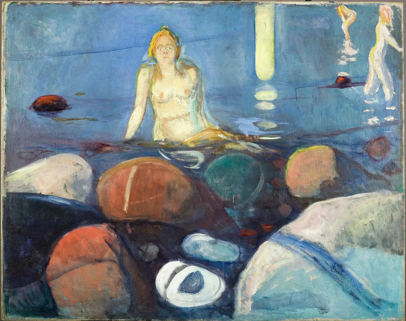 Sommar natt. Sjöjungfru - Edvard Munch