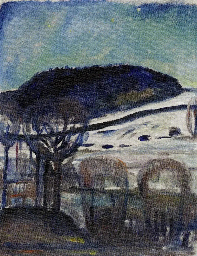 Vinternatt - Edvard Munch