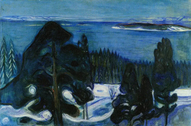Vinternatt - Edvard Munch