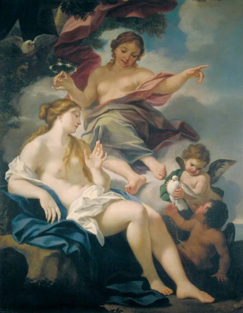 Natt och morgon - Luca Giordano