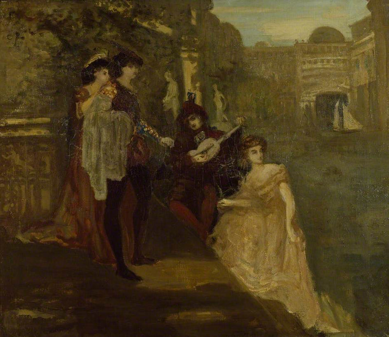 Venetiansk natt - Charles Conder