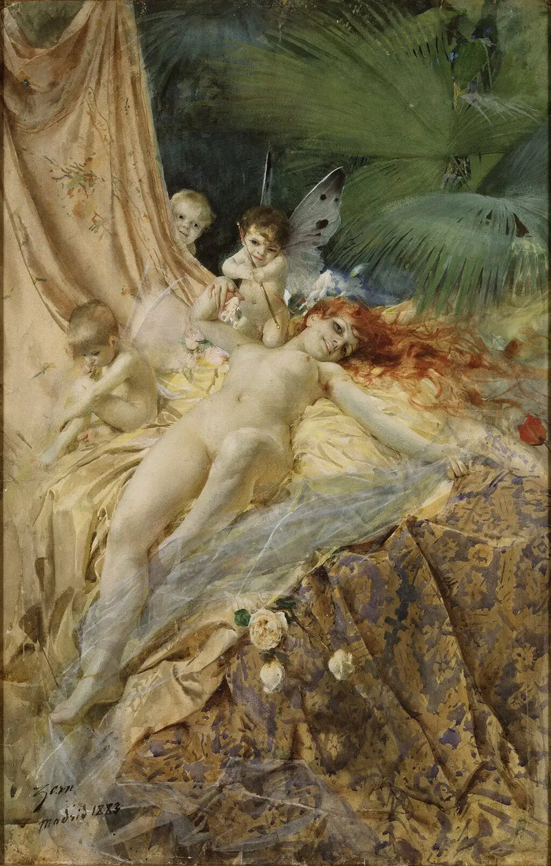 Kärleksnymf - Anders Zorn