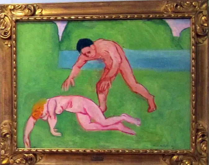 Nymf och Satyr - Henri Matisse