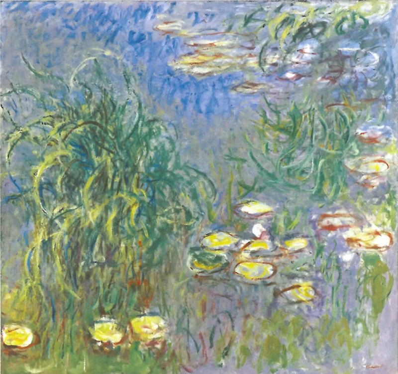 Näckrosor, bukett av örter - Claude Monet
