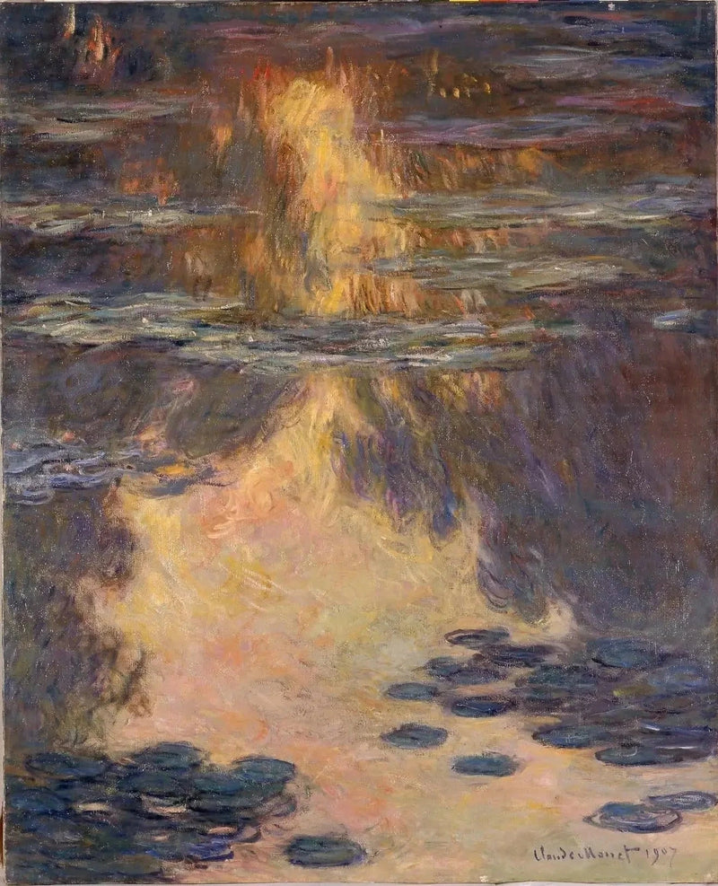 Näckrosor, Kuboso museum W1713 - Claude Monet