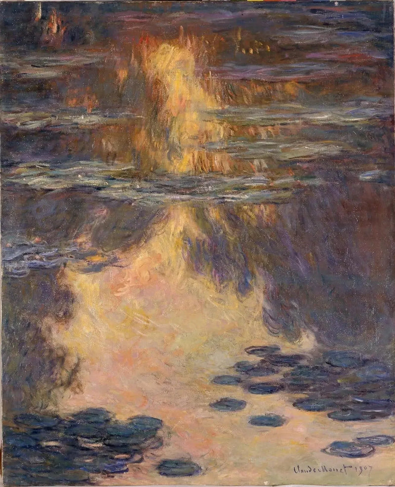 Näckrosor W1713 - Claude Monet
