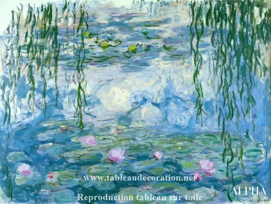 Nymphéas - Tableau Monet - Reproductions de tableaux et peintures haut de gamme