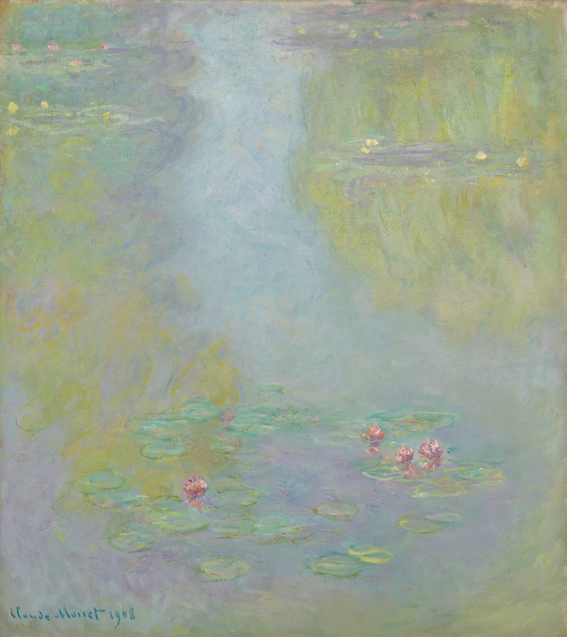 Näckrosor, Tokyo Fuji Art Museum W1731 - Claude Monet