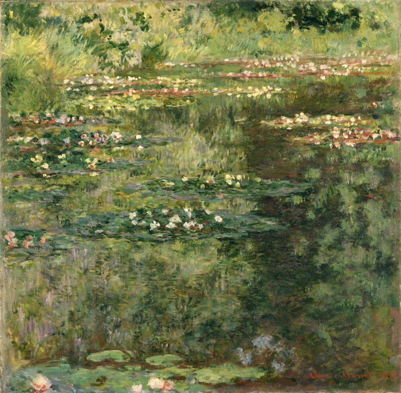 Näckrosor W1667 - Claude Monet