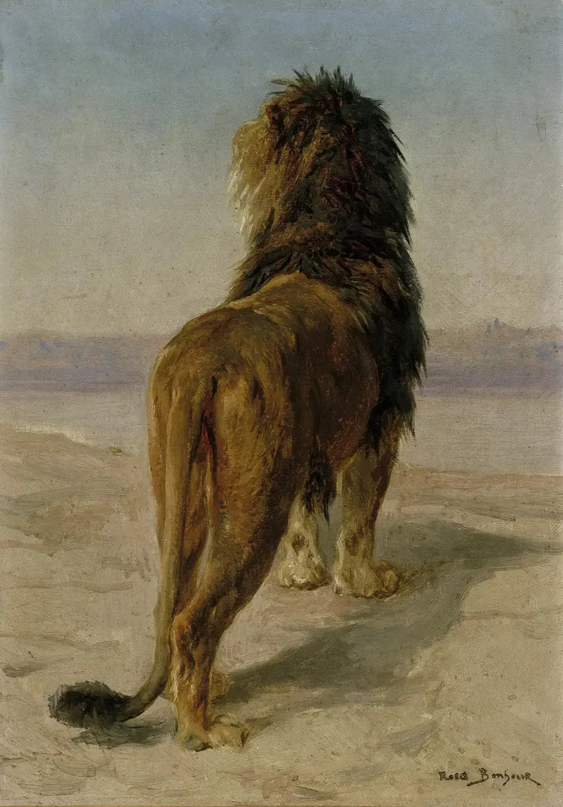 Observation av lejon - Rosa Bonheur