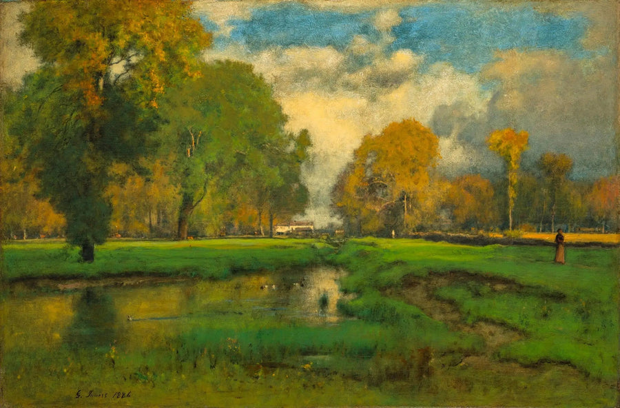 Oktober - George Inness