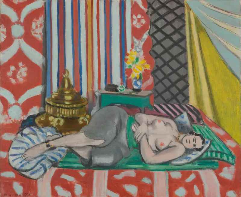 Odalisque med grå byxor - Henri Matisse