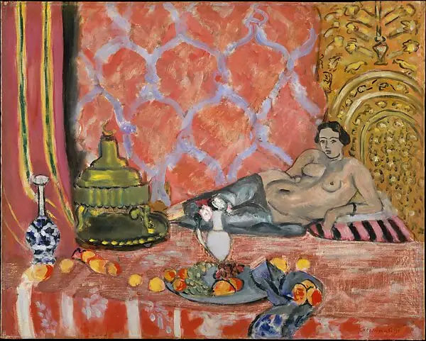Odalisque i grå byxor - Henri Matisse