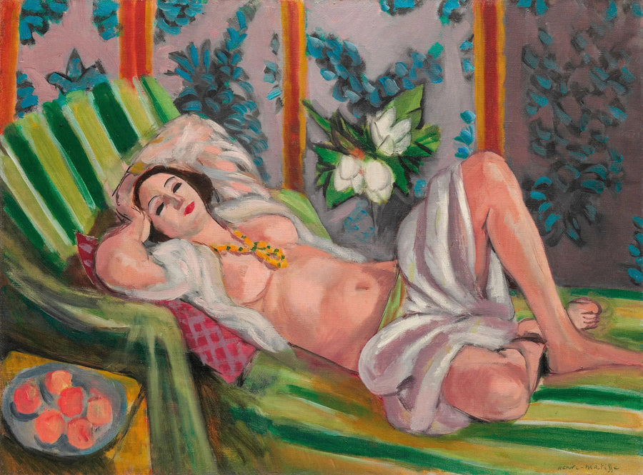 Odalisque med magnolior - Henri Matisse