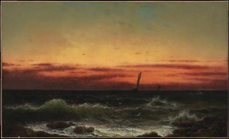 Off Shore: Efter stormen - Martin Johnson Heade