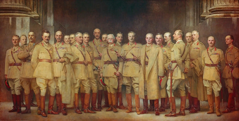 generalofficer under första världskriget - John Singer Sargent