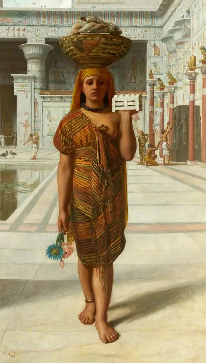 Offerrningar till Isis - Edward Poynter