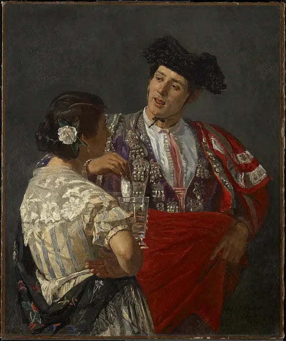 Erbjuda panelen till torero - Mary Cassatt