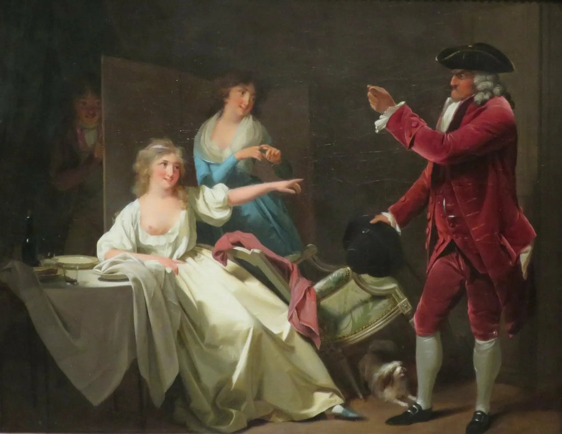 "Åh, vilken galning!" - Louis-Léopold Boilly