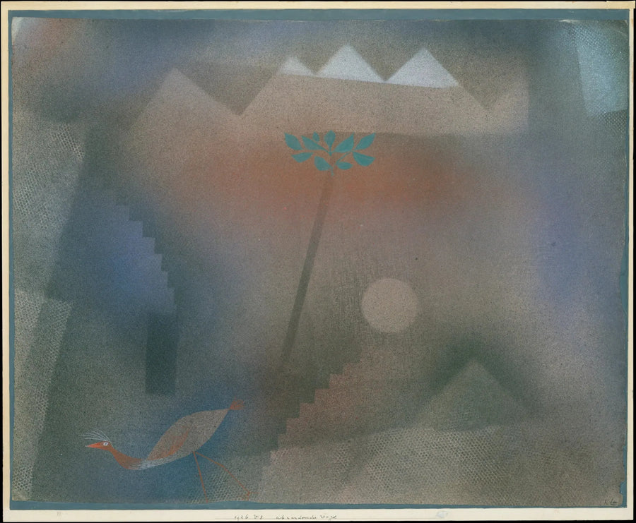 Vandrande fågel - Paul Klee
