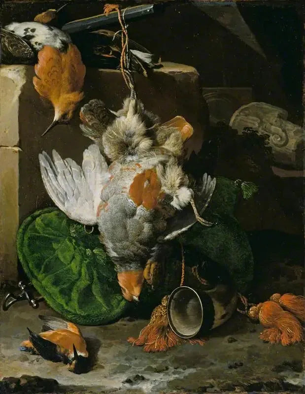 Död fågel - Melchior de Hondecoeter